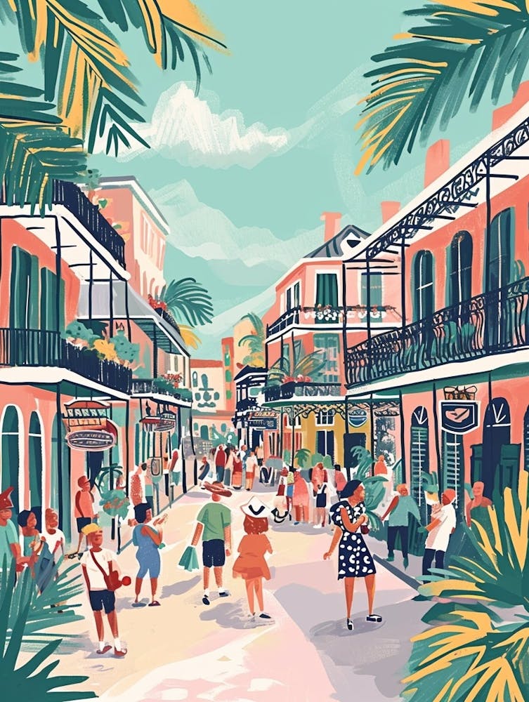 Bourbon Street Märchenbuch-Illustration 8