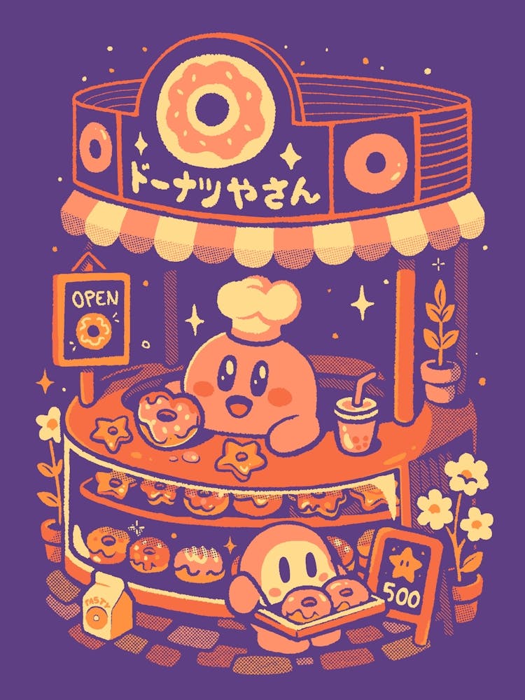 Pink Puff Donuts - Jeu Classique 1
