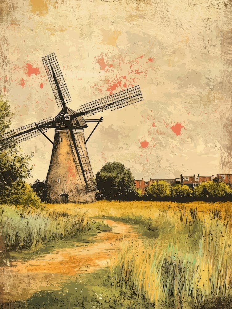 Windmill In The Field