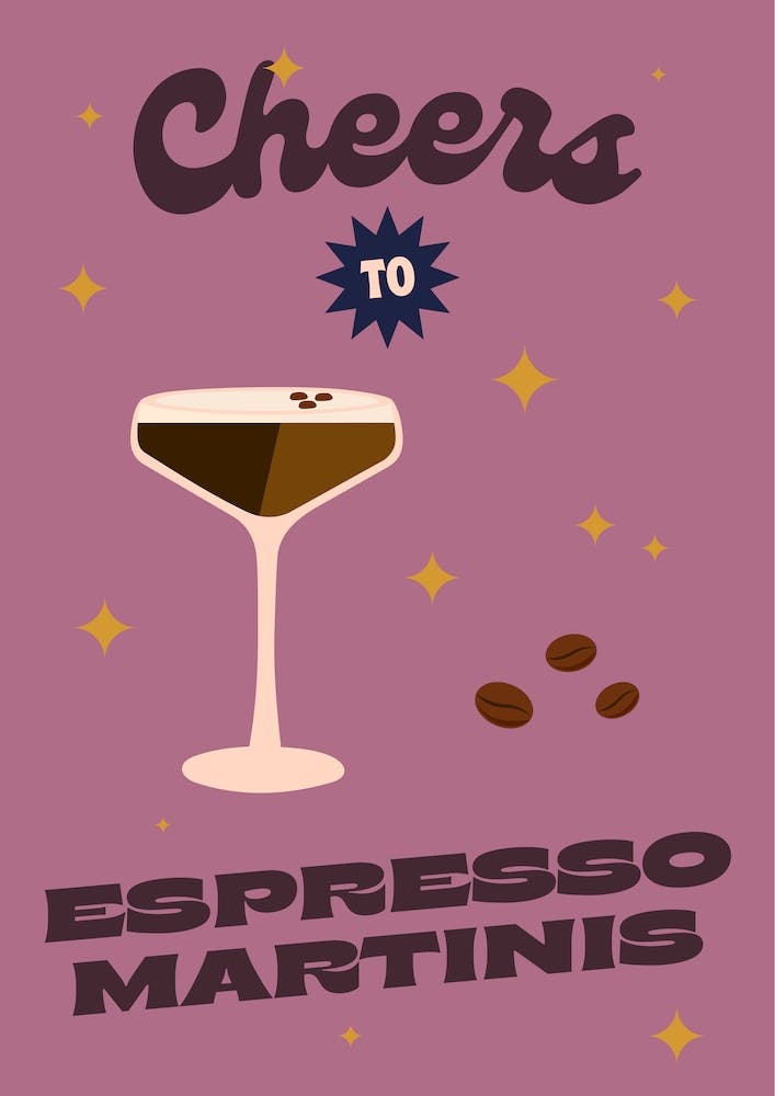 Cheers To Espresso Martinis Cocktail