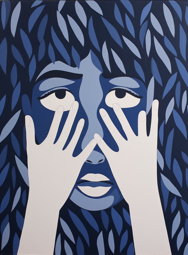 Blue Leaves 3