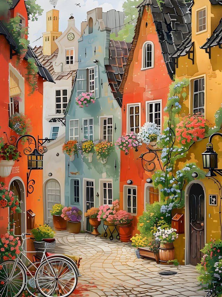 Houses in Rothenburg