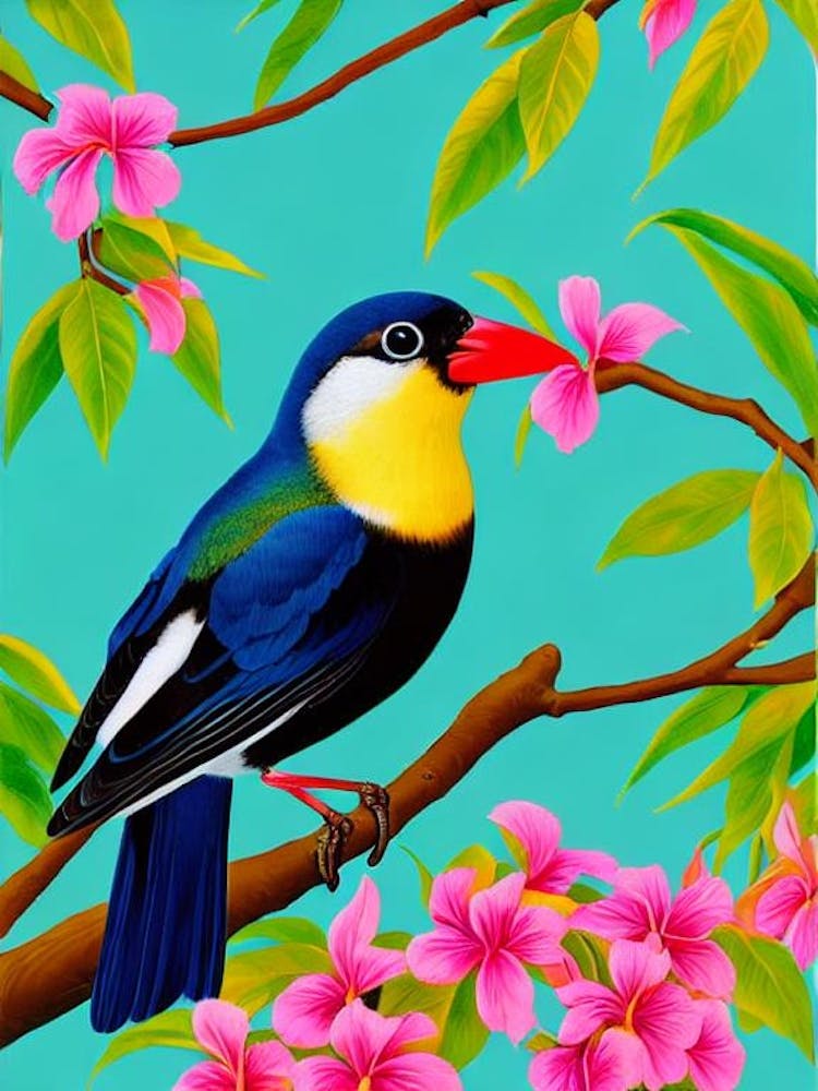 Baldpate Tropical bird