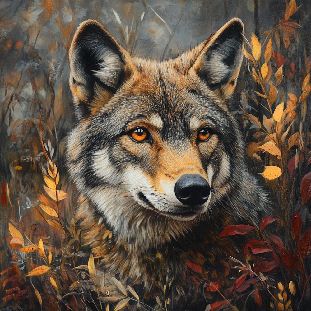 Wolf In The Woods