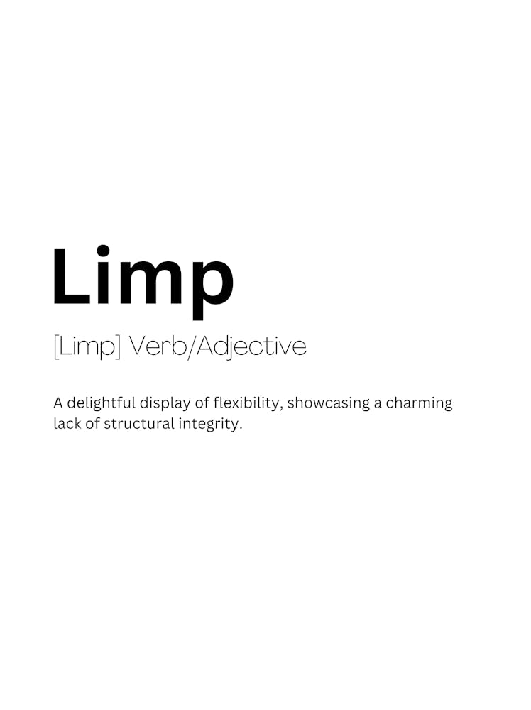 Limp Definition Meaning 1