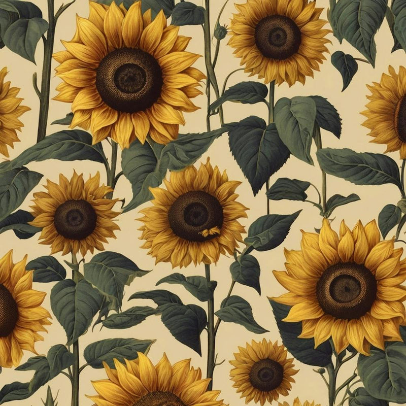 Default Default Retro Vintage Sunflower For Defferent Seasons 3 (1)