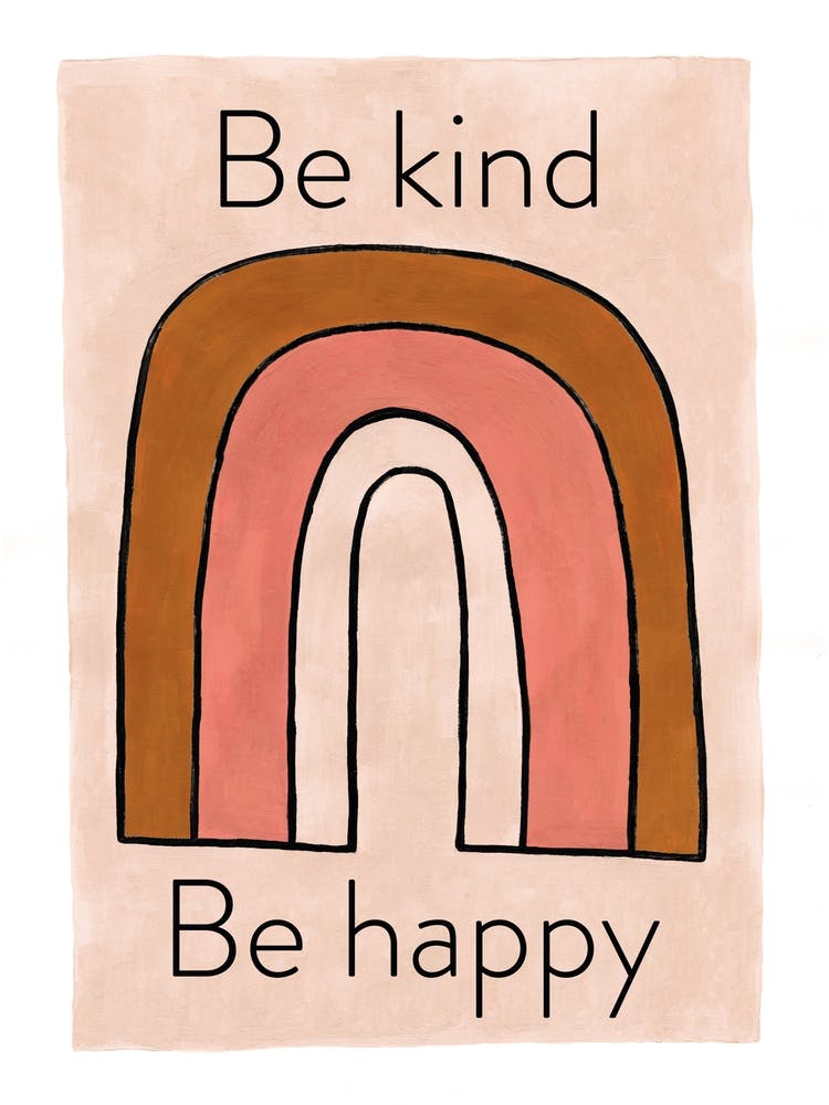 Be Kind Be Happy