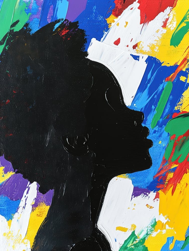 Silhouette Of A Woman 105