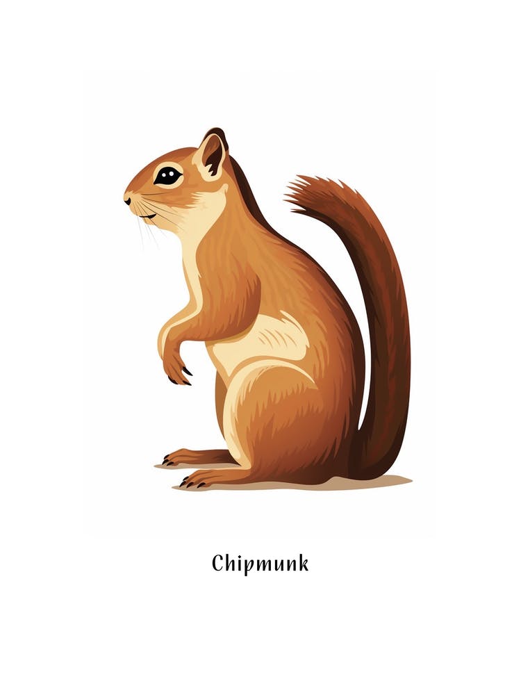 Data Set 33 Kids Animal Poster