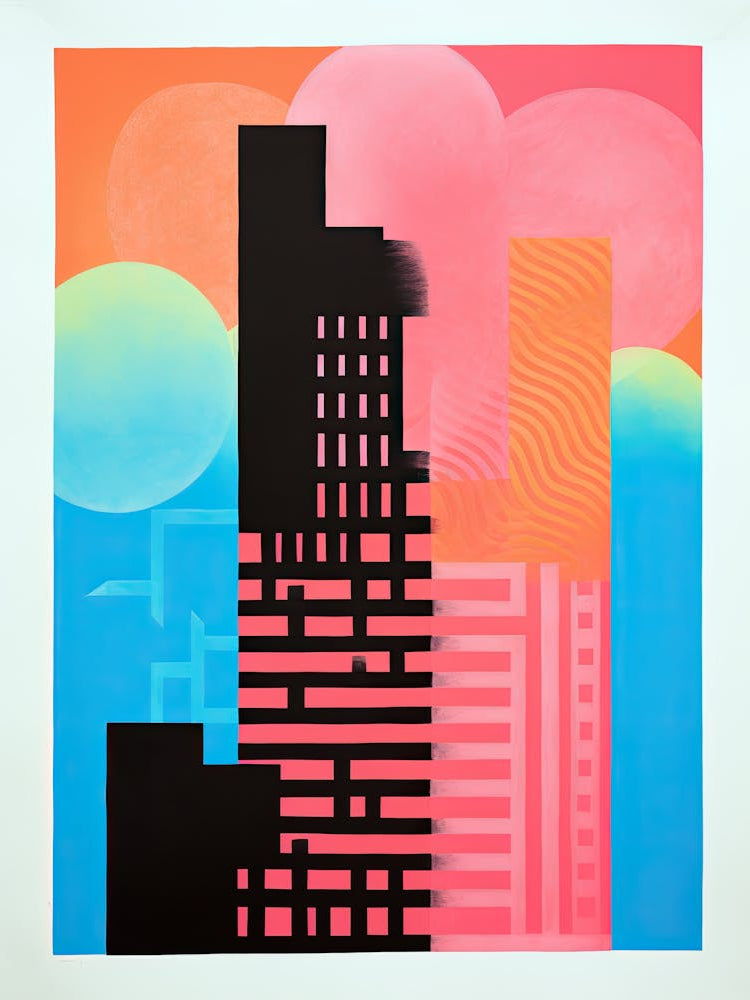 Dream Streams Surreal Fluid Abstract Art