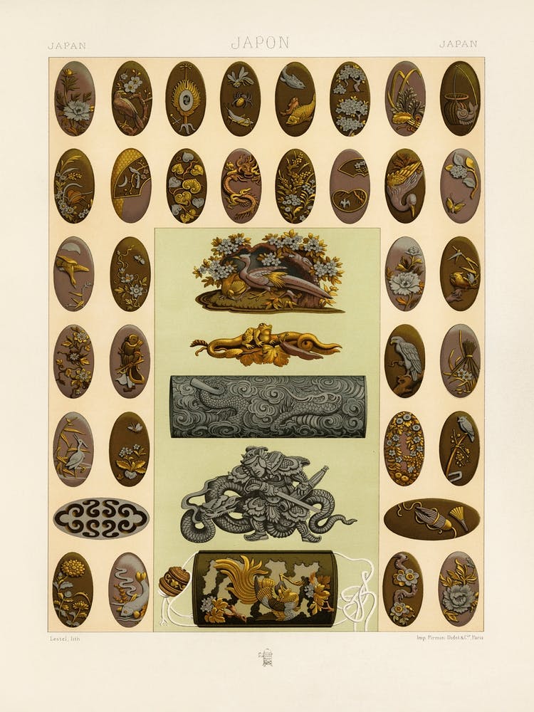 Japan Pattern, Albert Racine