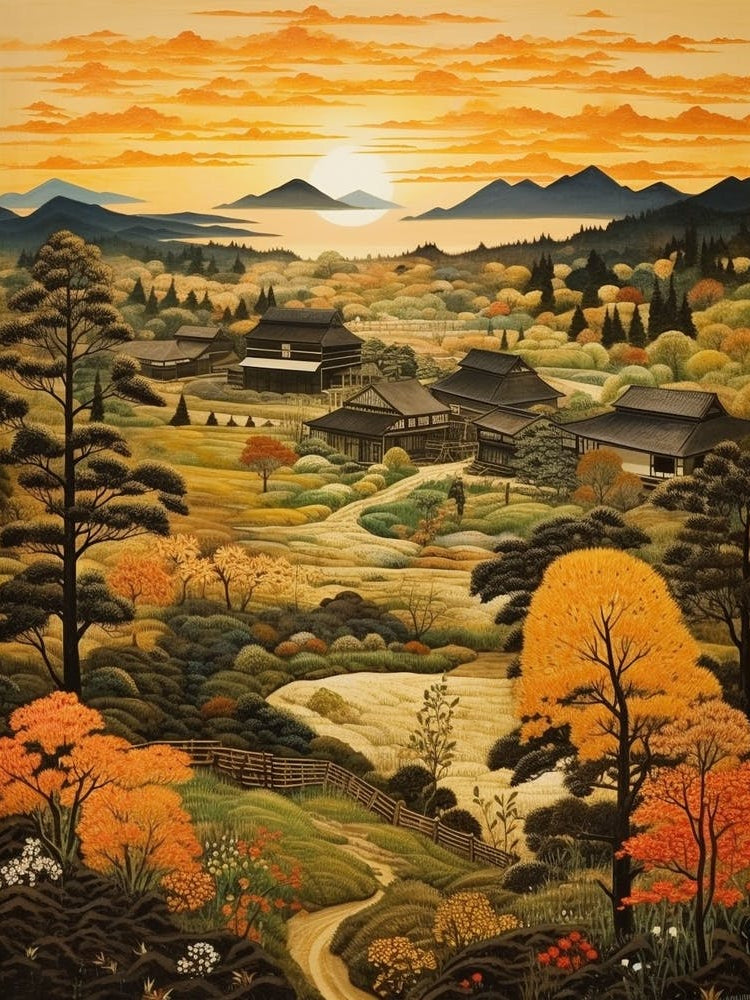 Rural Landscapes Satoyama Japanese Style 2