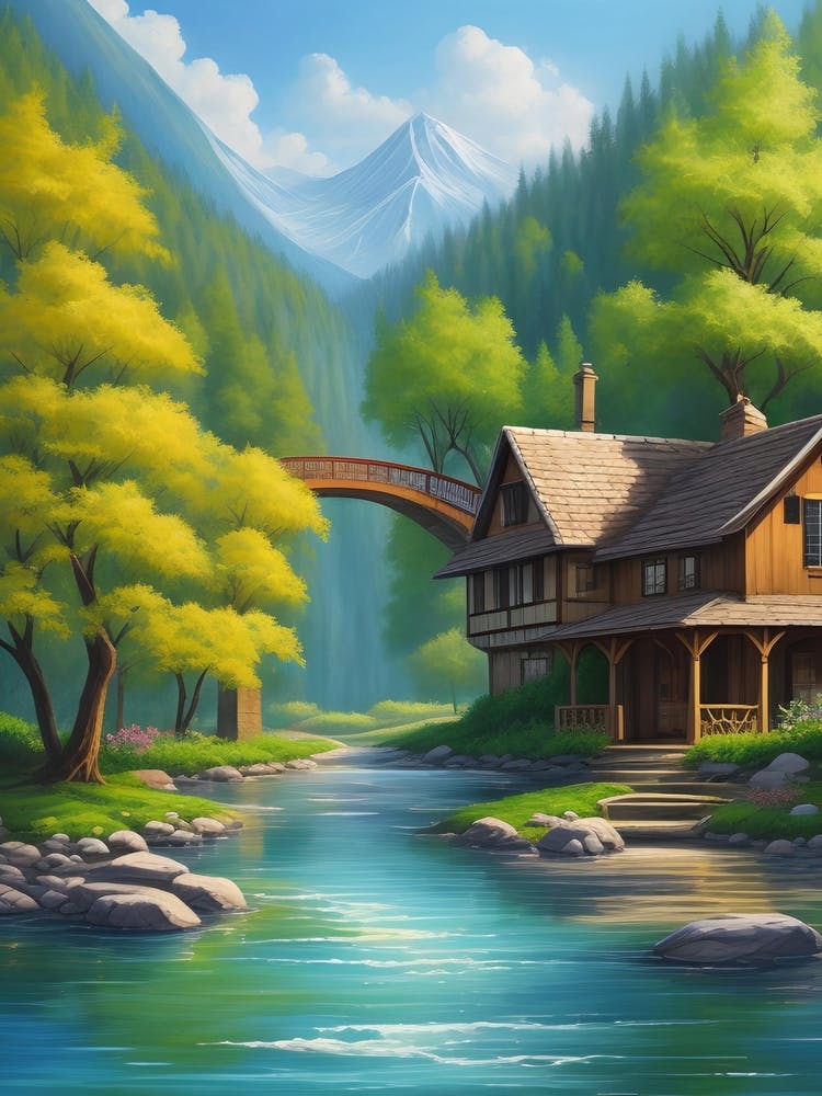 House In The Mountains
