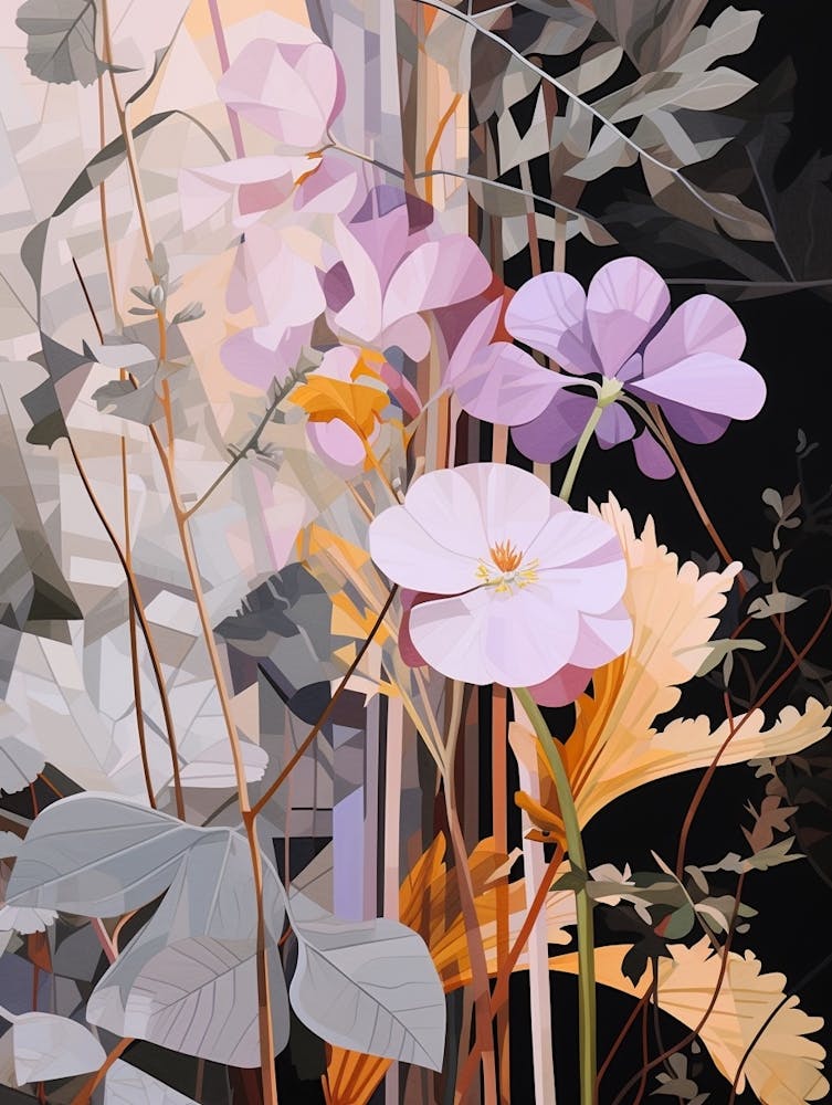 Flower Illustration Lilac 5