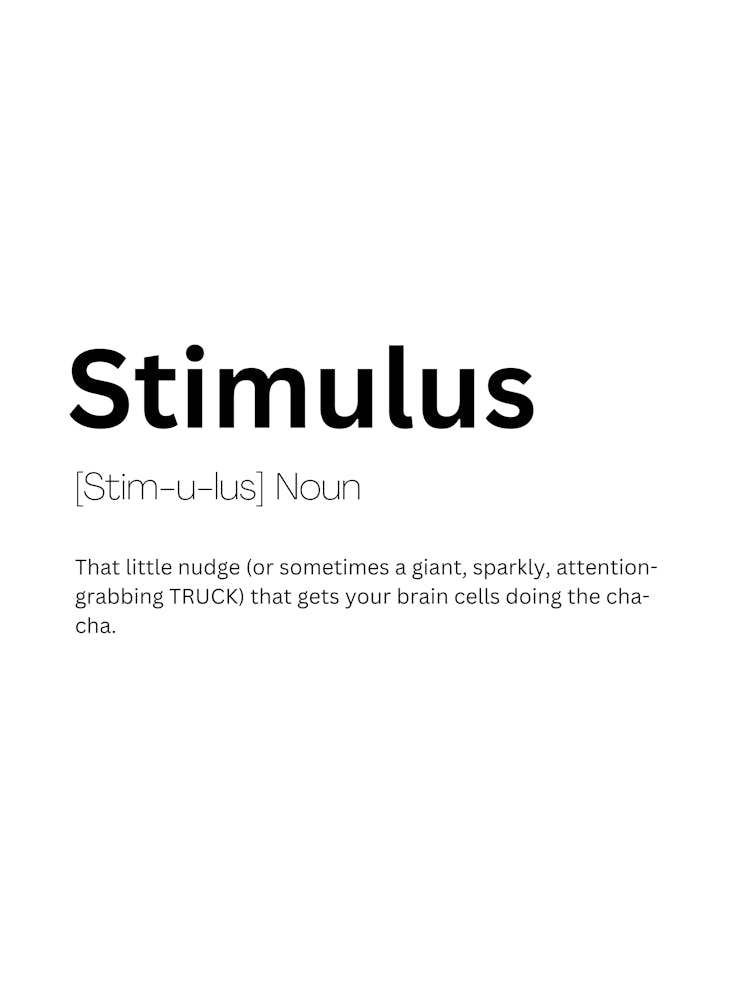Stimulus Definition Meaning