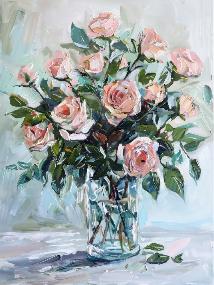 A World Of Flowers Roses 2 Painting