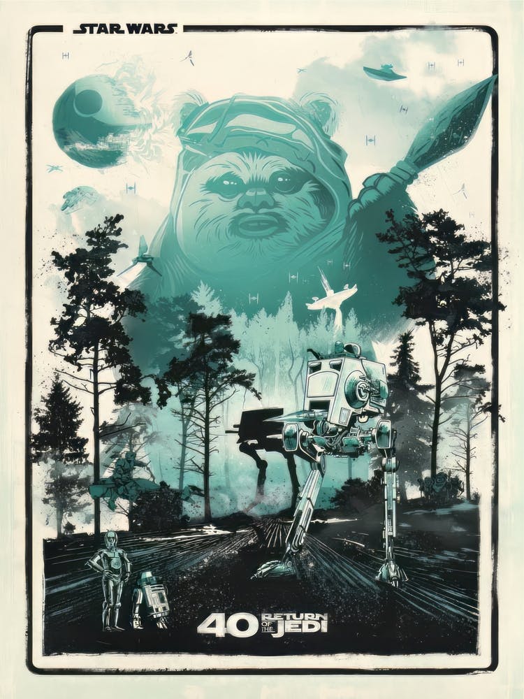 Star Wars 40th Anniversary Poster
