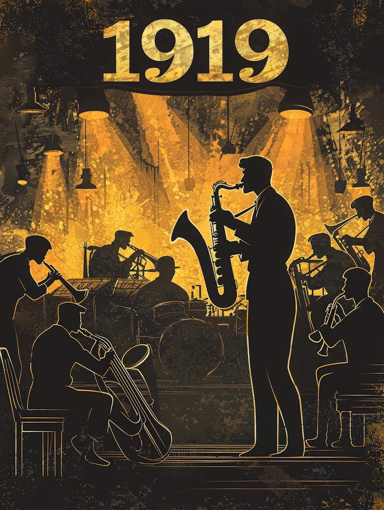 Aihrgdesign A Retro Poster Of A Lively 1919 Jazz Club Featuri 86dc328a 7daa 479d 84e3 0e69c26cefc0 0