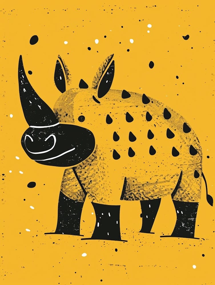 Yellow Rhinoceros 1