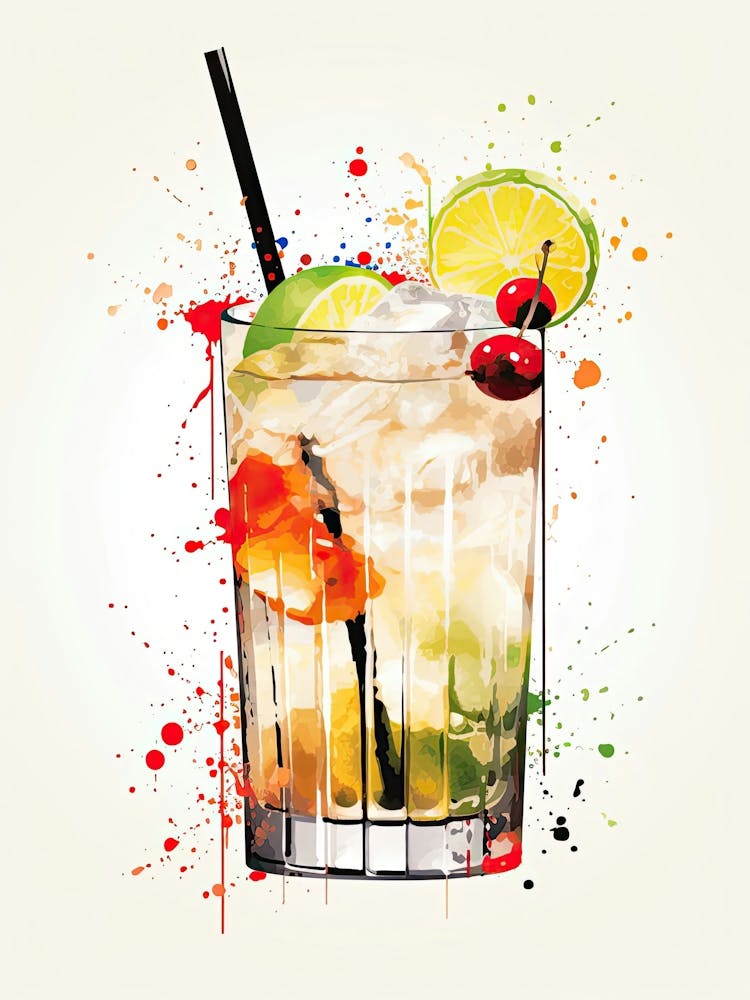 Mid Century Modern Zombie Floral Infusion Cocktail 2