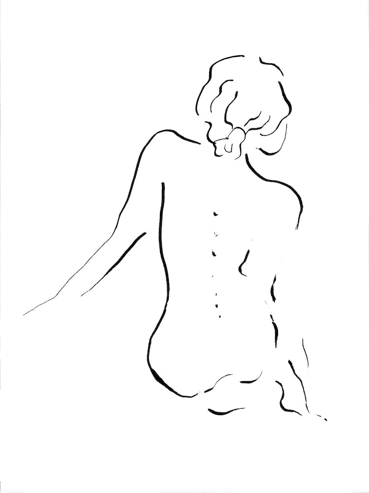 Woman silhouette II