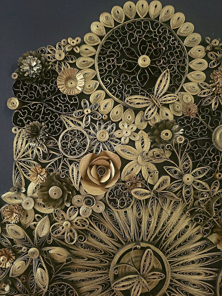 Quilled Elegance Flowers