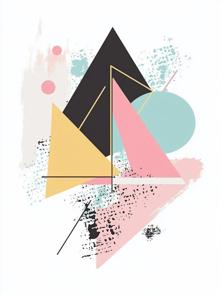 Abstract Triangles 1