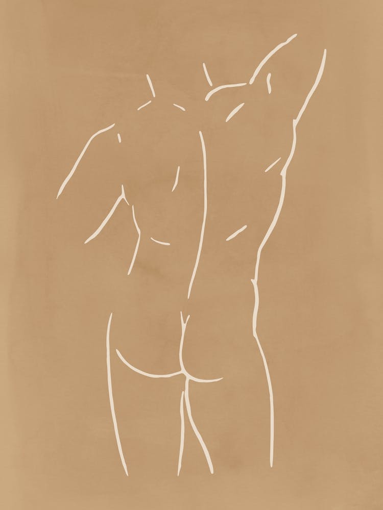 Male Body Sketch 2 Camel