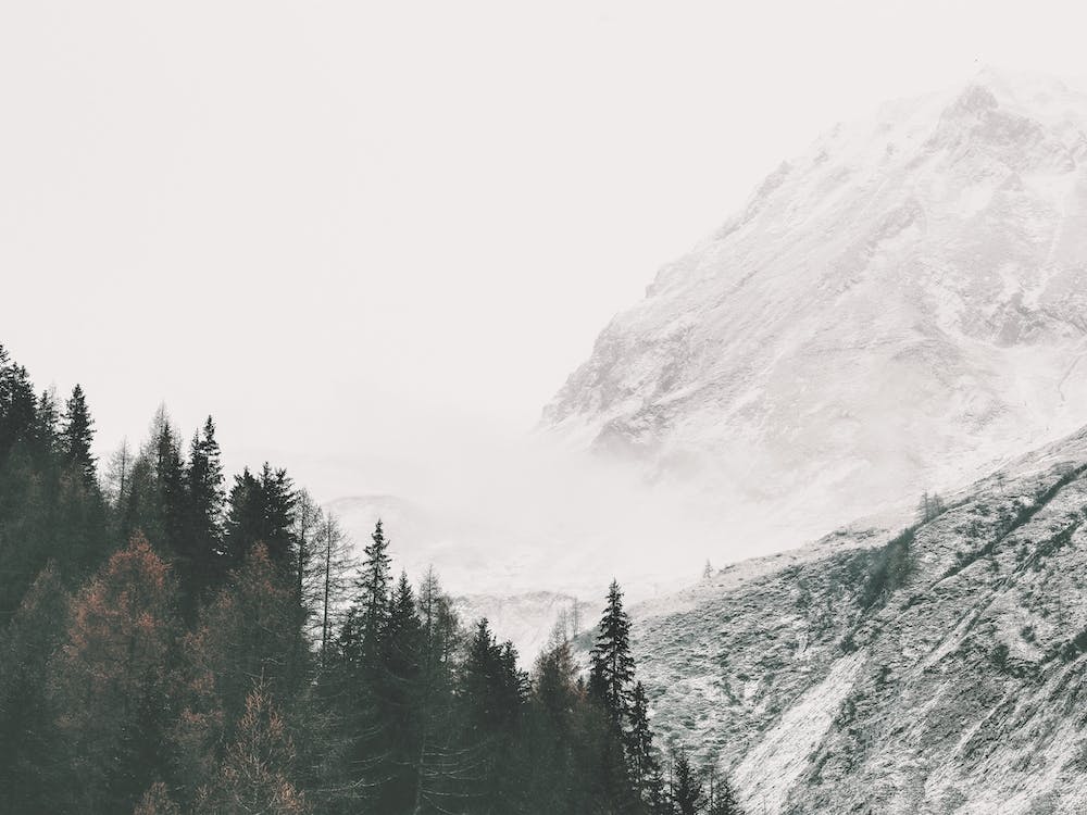 Snowy Mountain Views