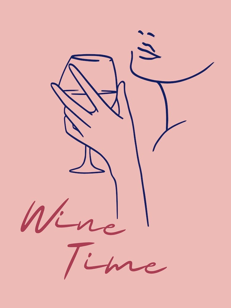 Pink Wine Time