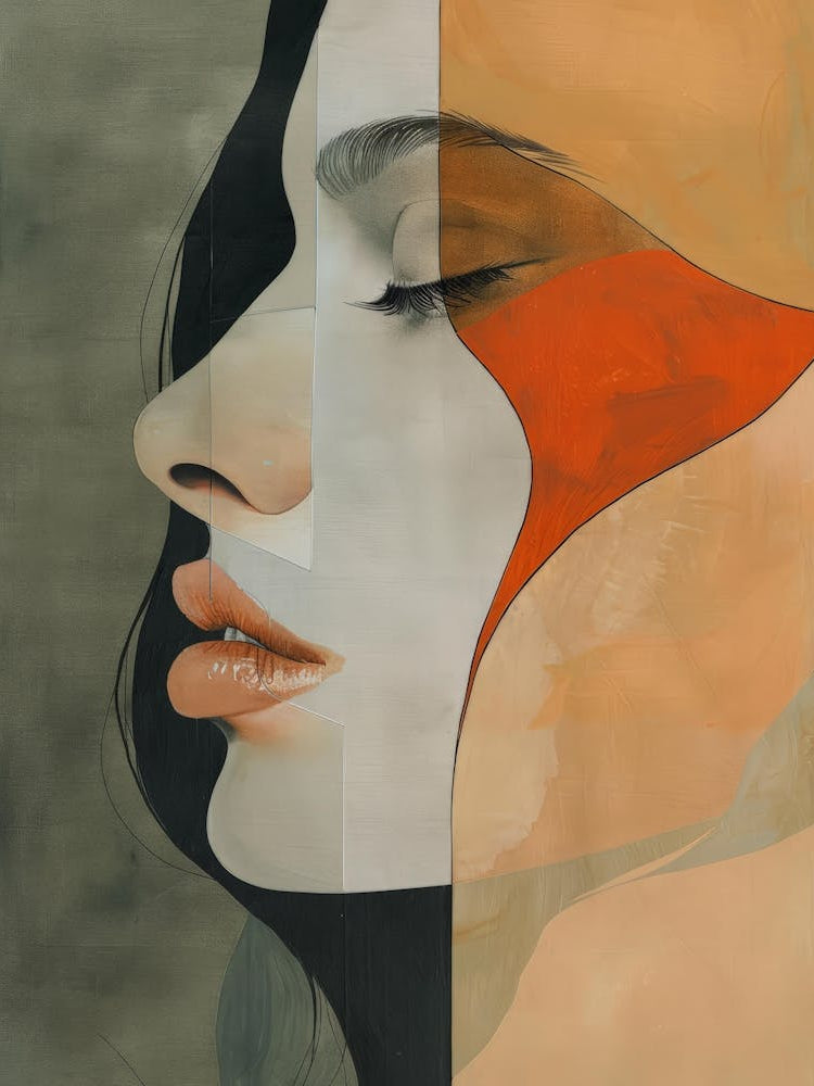 Abstract Portrait Of A Woman 37