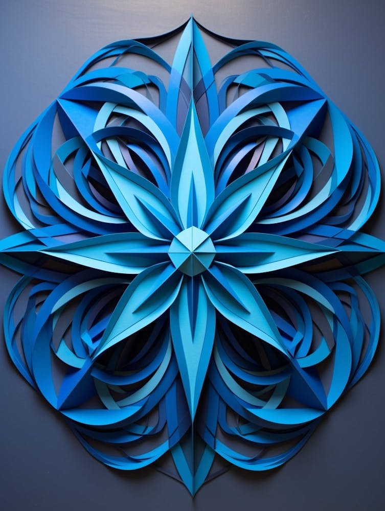 Kinetic Geometric Illustration 4