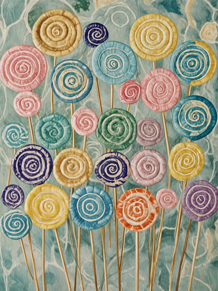 Rainbow Lollipops