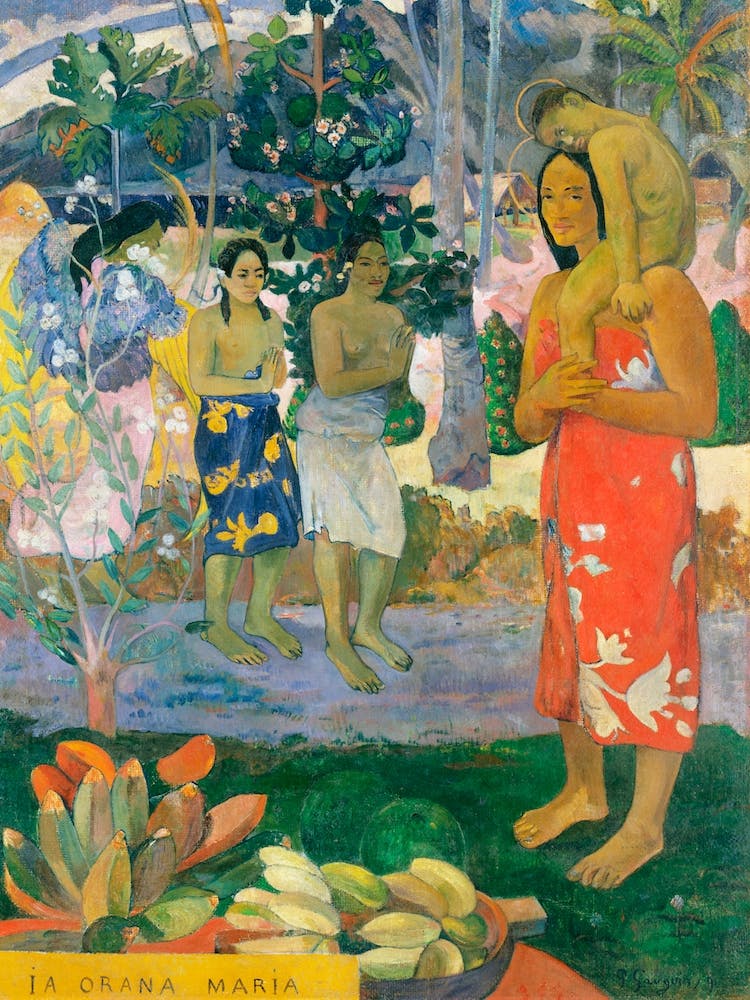 Hail Mary Ia Orana Maria, Paul Gauguin