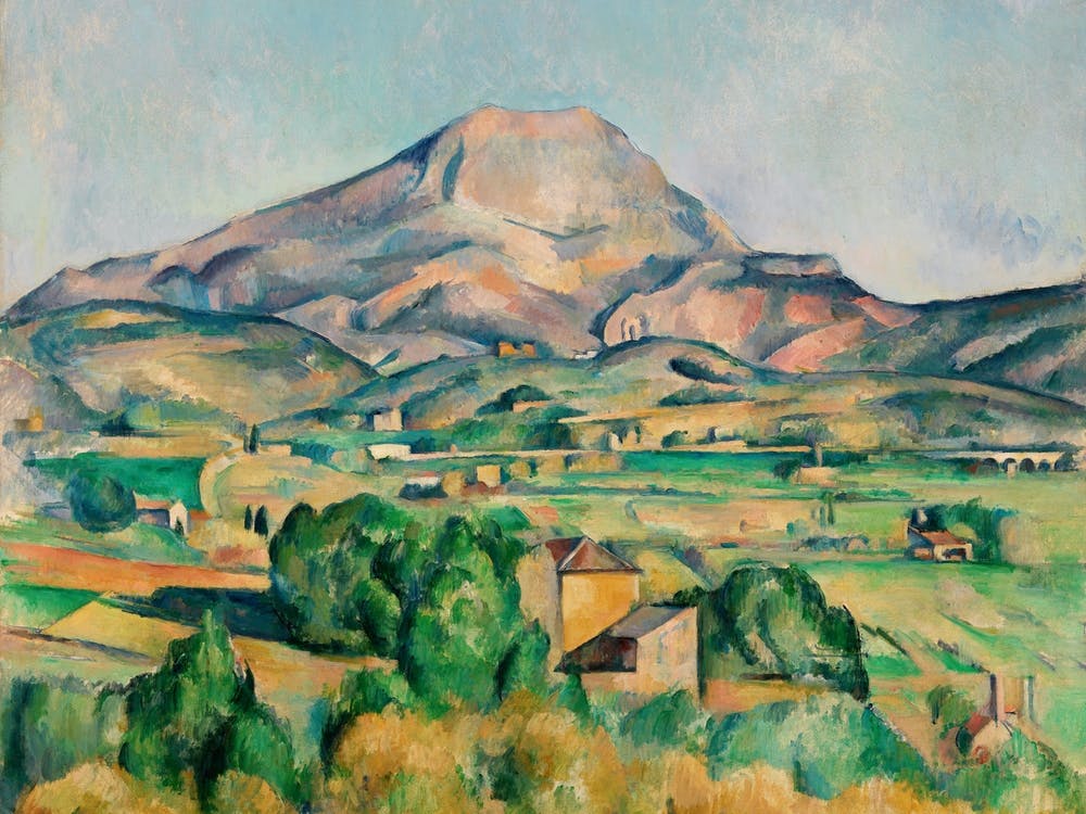 Mont Sainte Victoire 1892–1895, Paul Cézanne