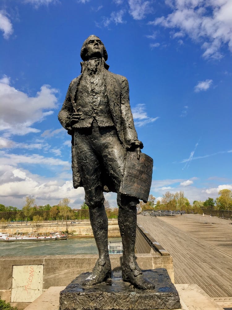 The Monument to Thomas Jefferson in Paris (Paris Series)