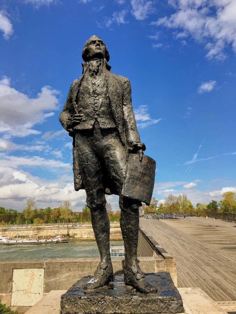 The Monument to Thomas Jefferson in Paris (Paris Series)