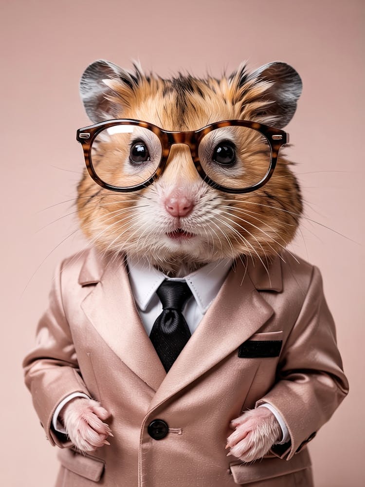 Dandy-Hamster-Porträt
