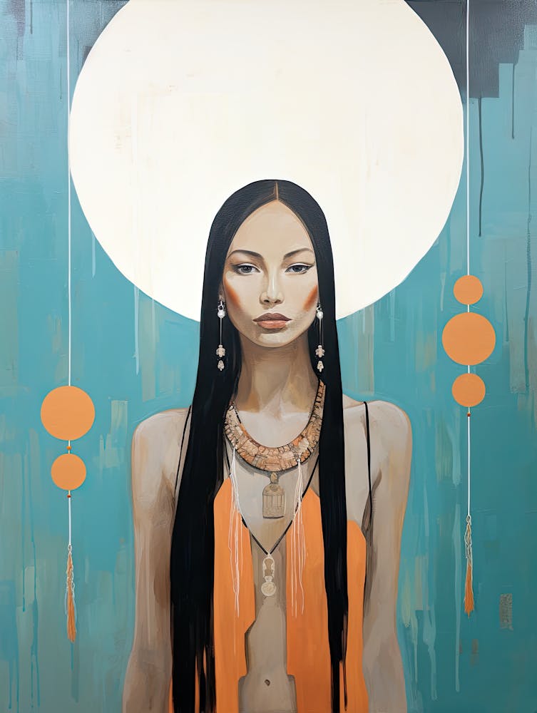 Tribal Resonance, Boho Art Style