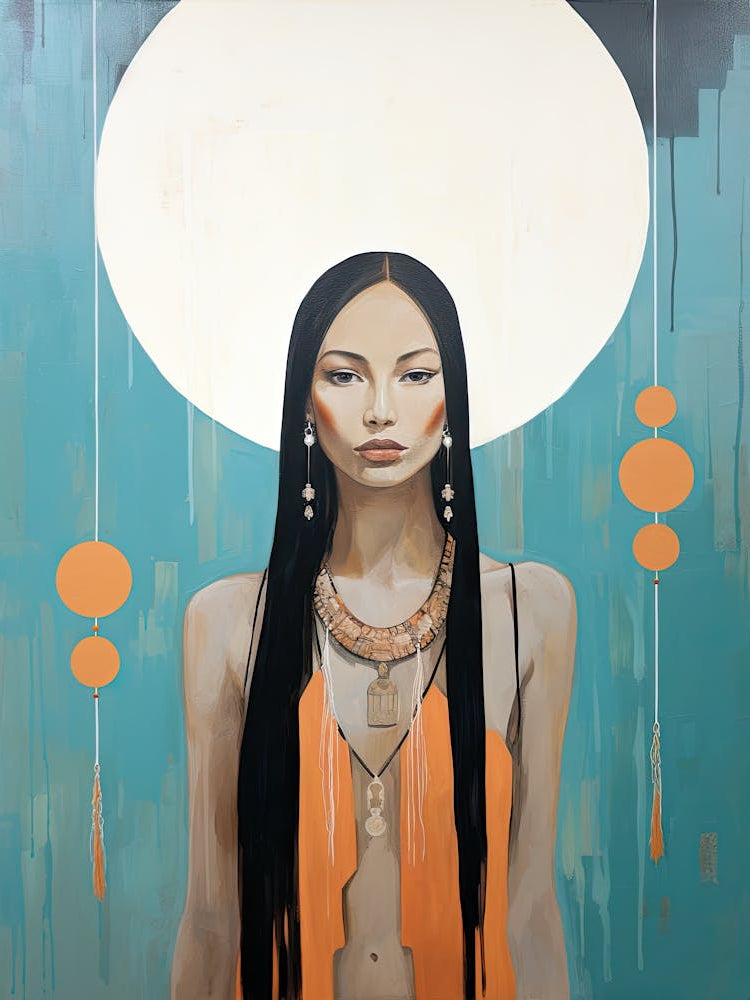 Tribal Resonance, Boho Art Style