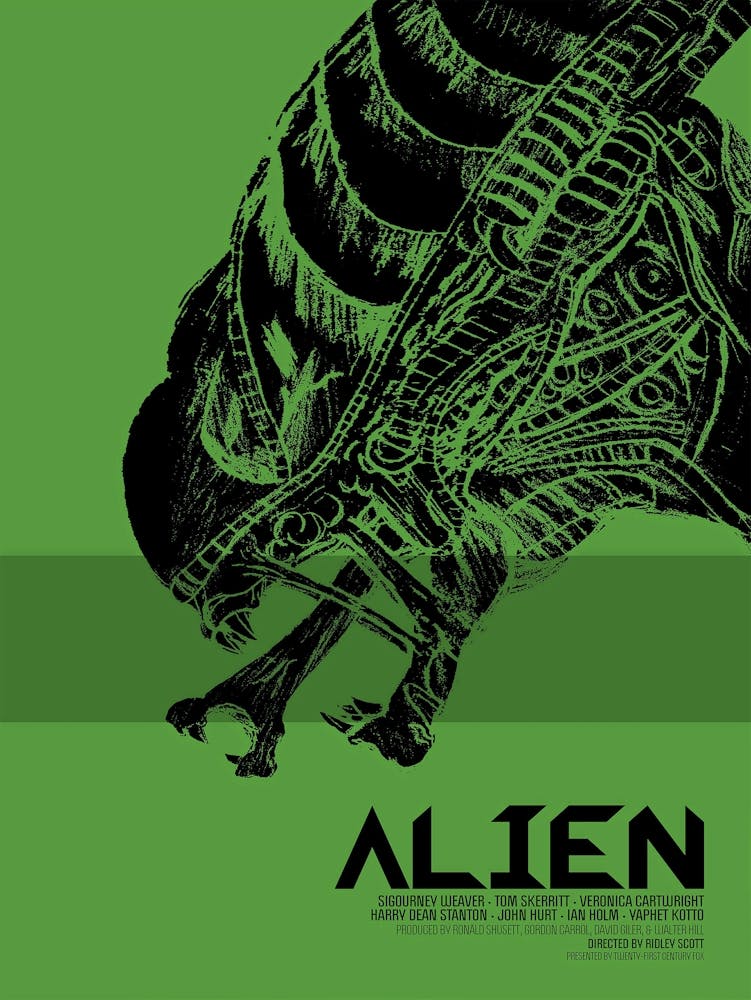 Alien artwork xenomorph