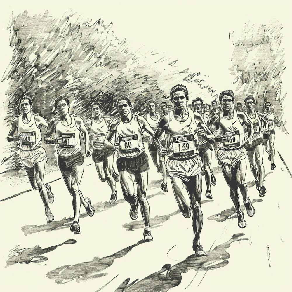 Marathon Runners 8