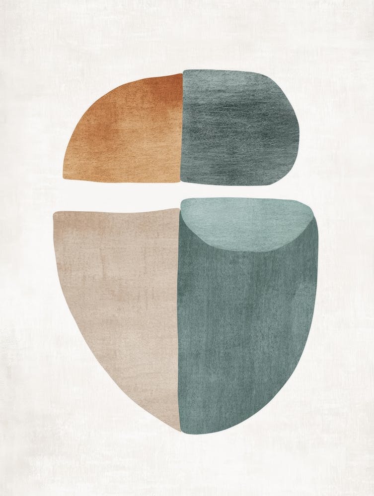 Abstract Shapes Canvas Print 3