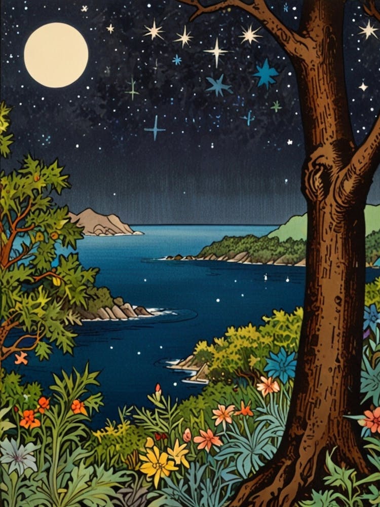 William Morris Night In The Woods 48