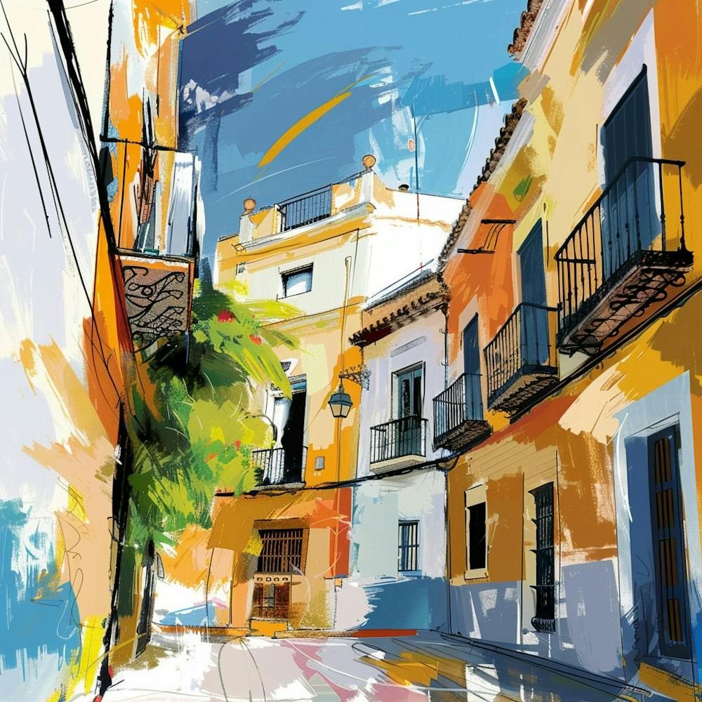 Street In Spain