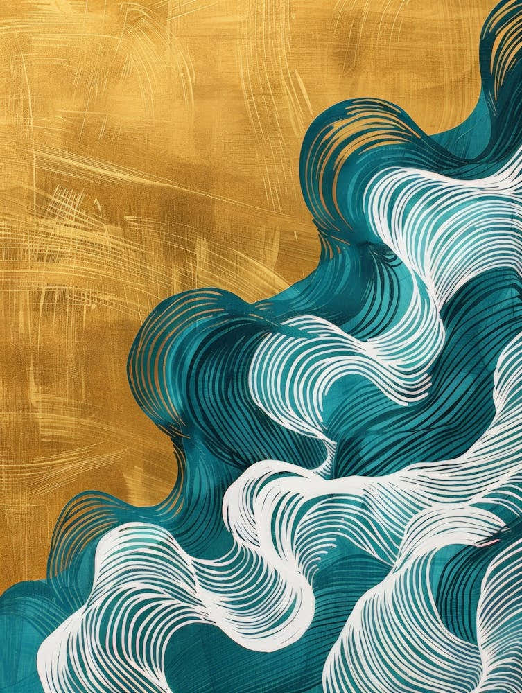 Wave Ii Canvas Print