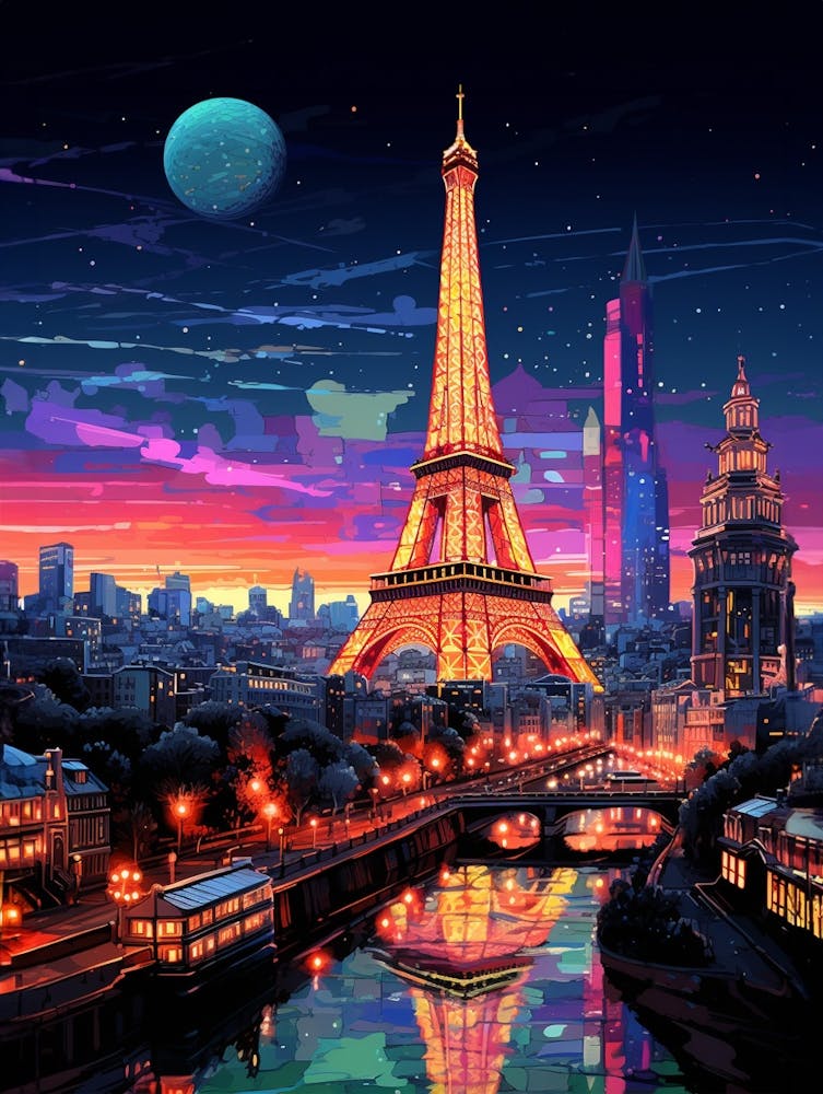 Paris Pixel Art 2