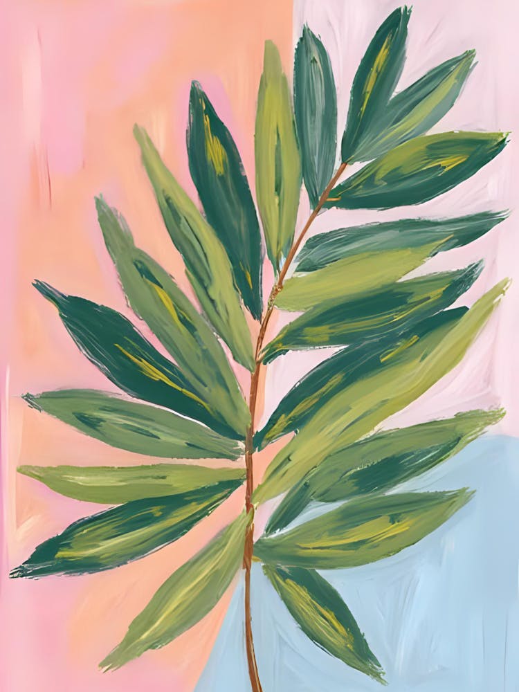 Palmenblatt 6