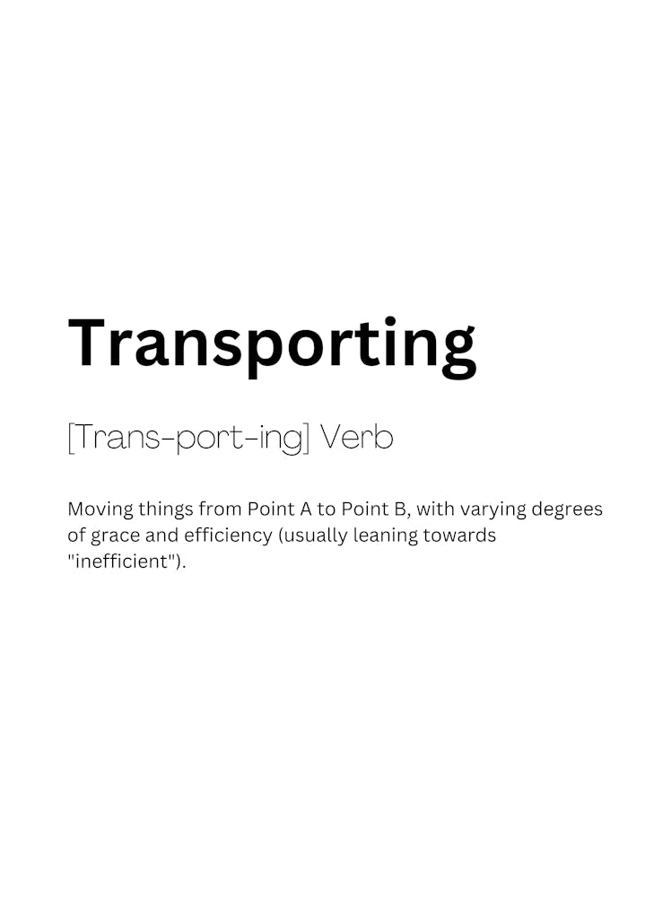 Transporting Definition Meaning