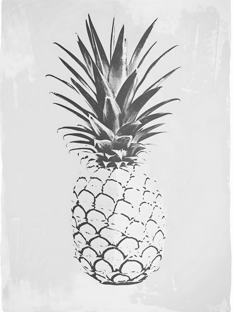 Pineapple Canvas Art